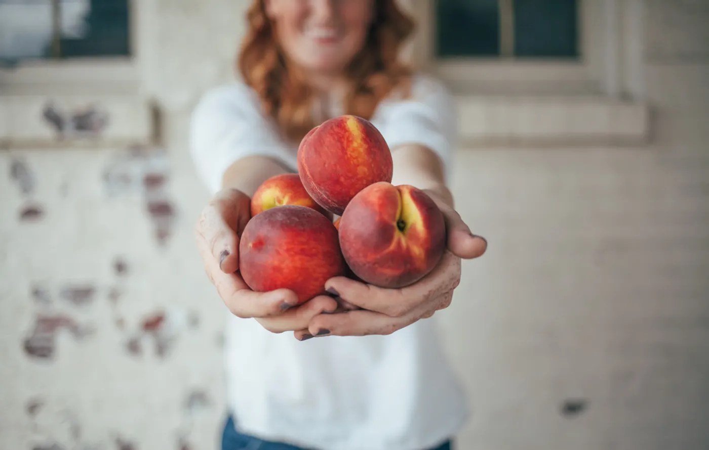 The Peach Truck packaging