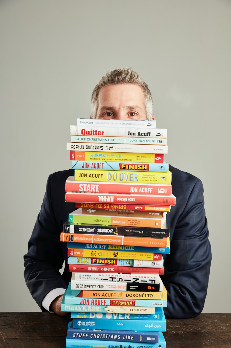 JonAcuff.com website design